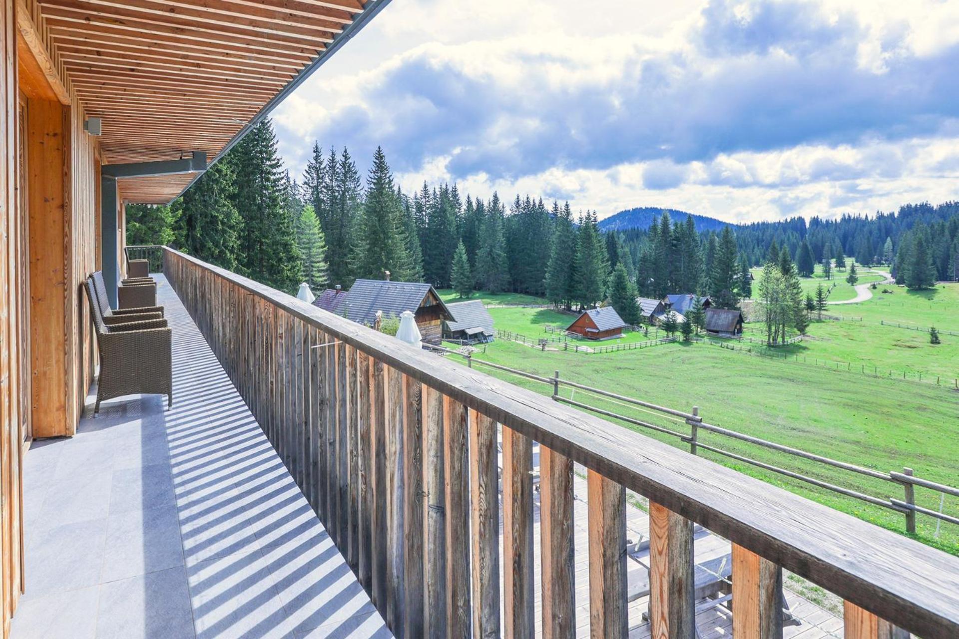 Hotel Jelka Pokljuka Goreljek Exterior foto